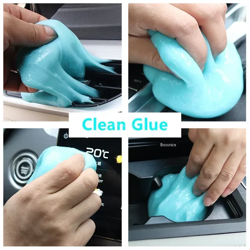 1Pcs 70g Car Cleaning Soft Glue: Effortlessly Remove Dust & Grime From Your Vehicle, Phone, and More!