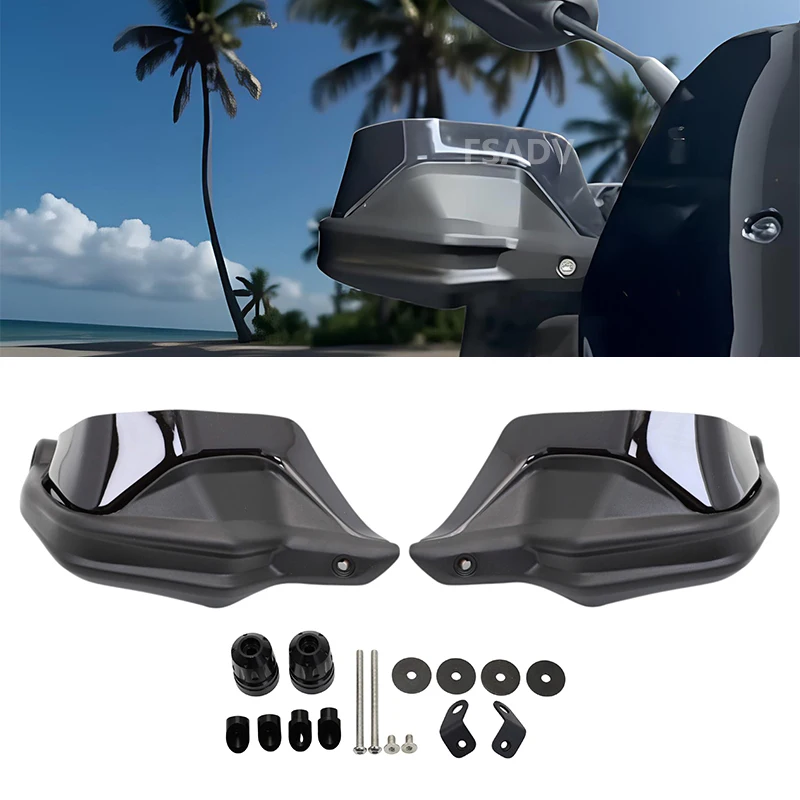 Motorcycle Handguards Shield Guards Windshield Hand Wind Protection For Yamaha NMAX155 NMAX 155 2020 2021 2022 2023 2024