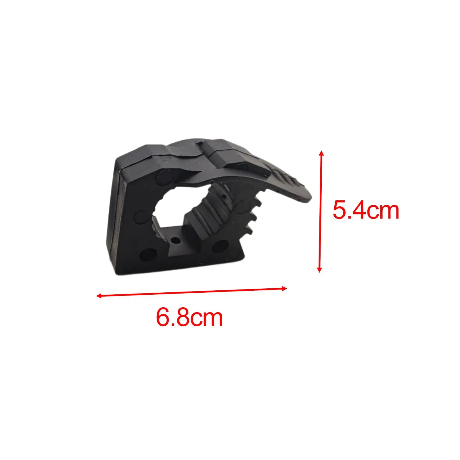 4x Generic Quick Release Rubber Clamp Mount Kit Tool Organizer Parts Easy to Install Car Accessories Tool Handles for RV view 2