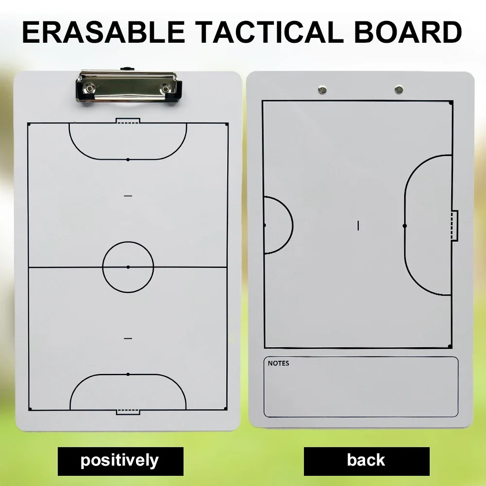 Volleyball Tactic Coaching Board Ball Guidance Whiteboard 13.7x8.6 Inch Volleyball Dry Erase Board for Sports Training Game Plan