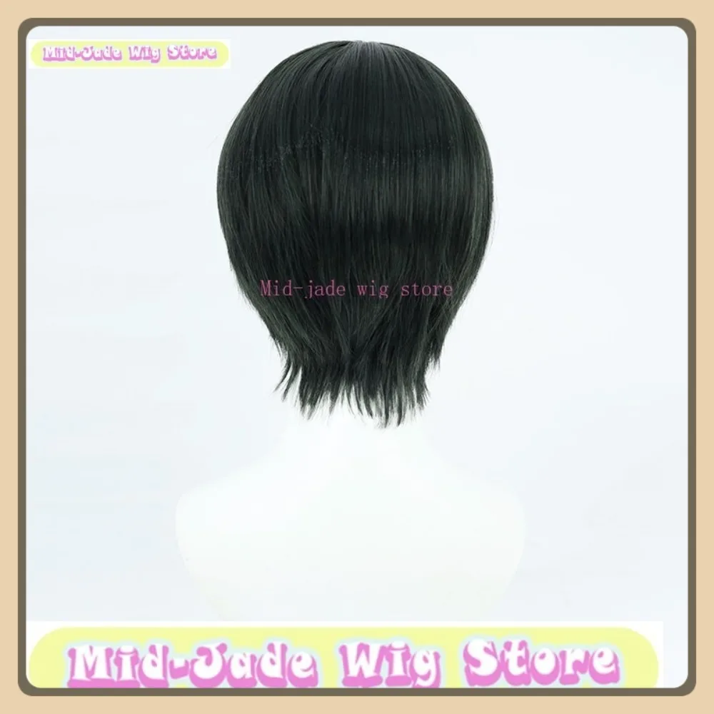 منتصف اليشم شعر مستعار مخزن الأزرق قفل رين Itoshi شعر مستعار تأثيري هالوين أنيمي لعبة لعب الأدوار الشعر الاصطناعية