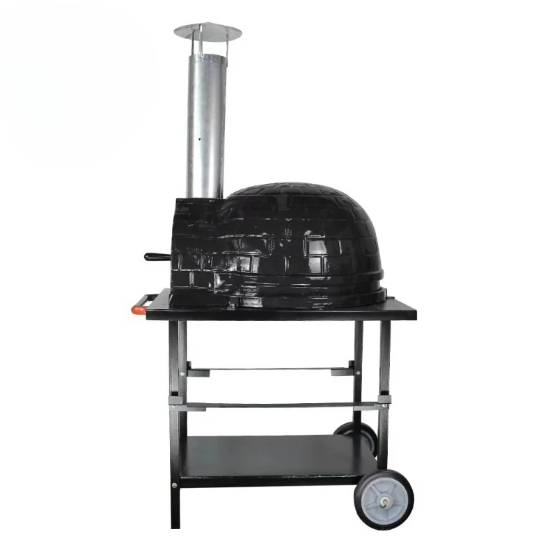 2026 26 Inch Green Egg BBQ Outdoor BBQ Appliances Pizza Oven with Cart
