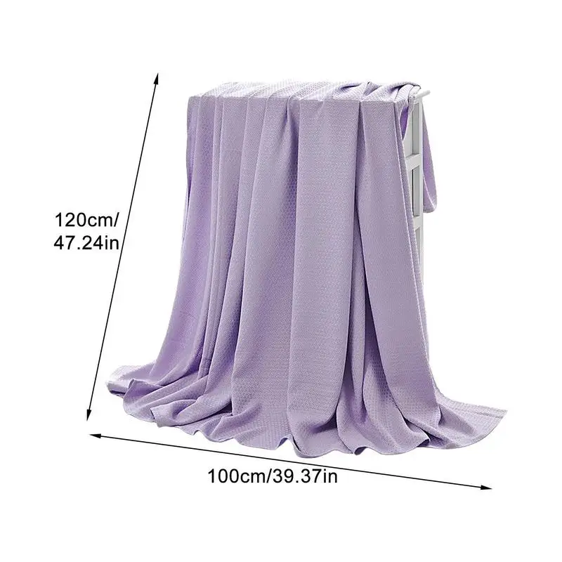 Smooth Cooling Blanket Breathable Lightweight Summer Quilt Comfortable Throw Blanket Air Conditioner Nap Blanket For Bed Sofa