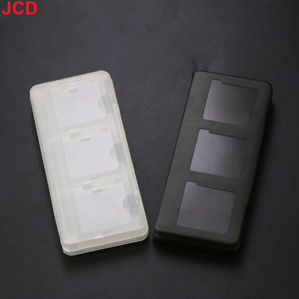JCD  6 In1 Black/White Game Card Case Box For DS Lite NDSL NDSi XL LL For 3DS NEW 3DS LL XL Portable Cartridge Box view 3