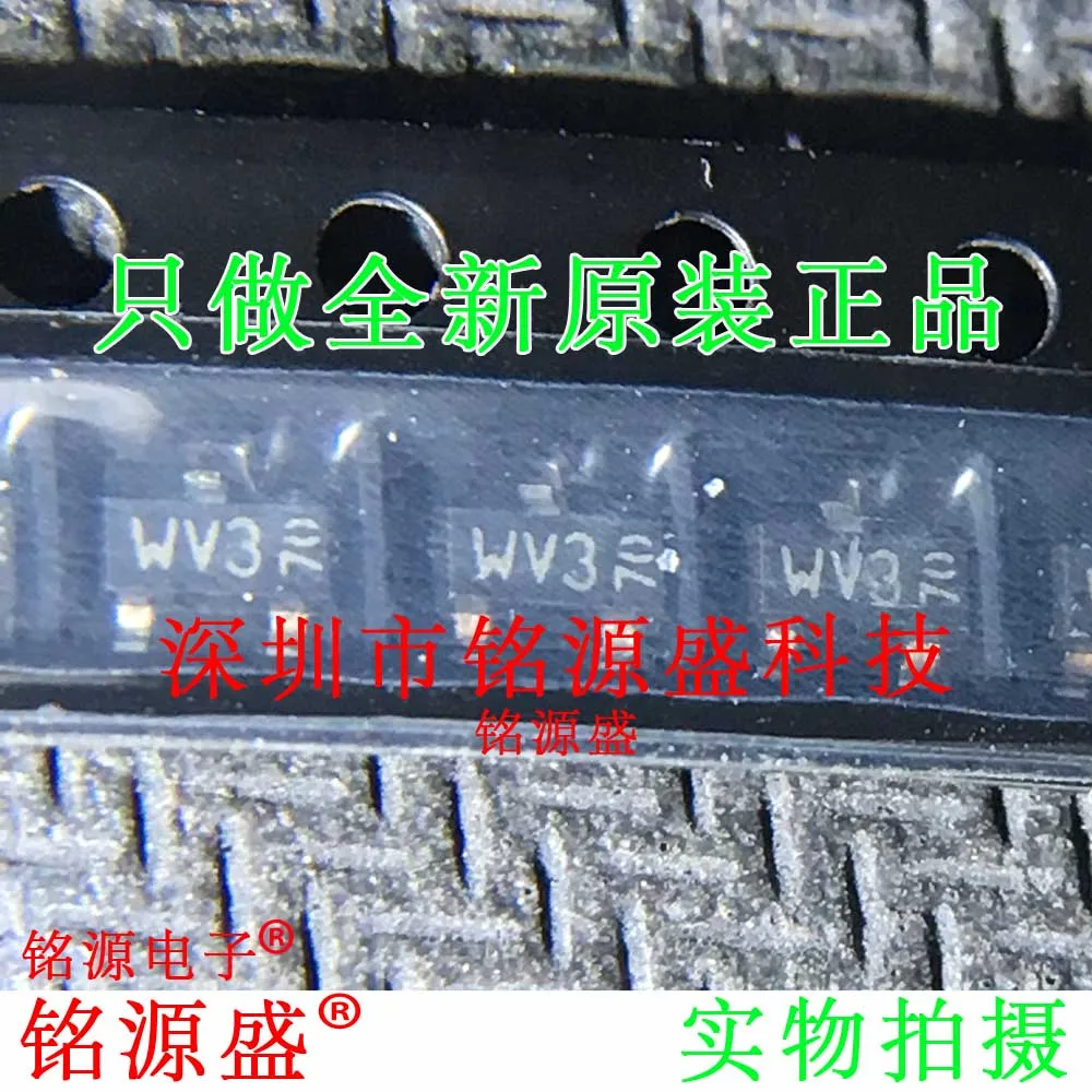 

Mingyuansheng Brand New Original Genuine Bat54A Bat54 30V 0.2A Silk Screen Printing Word Making Code Wv3 Package Sot23-3 Schottky Diode (1-100Pcs)