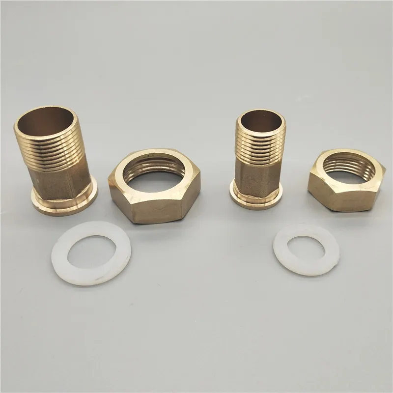 1/2" 3/4" BSP Stecker auf 3/4" 1" BSP Innengewinde Messing Rohrverschraubung Adapter Koppler Anschluss für Wasserzähler