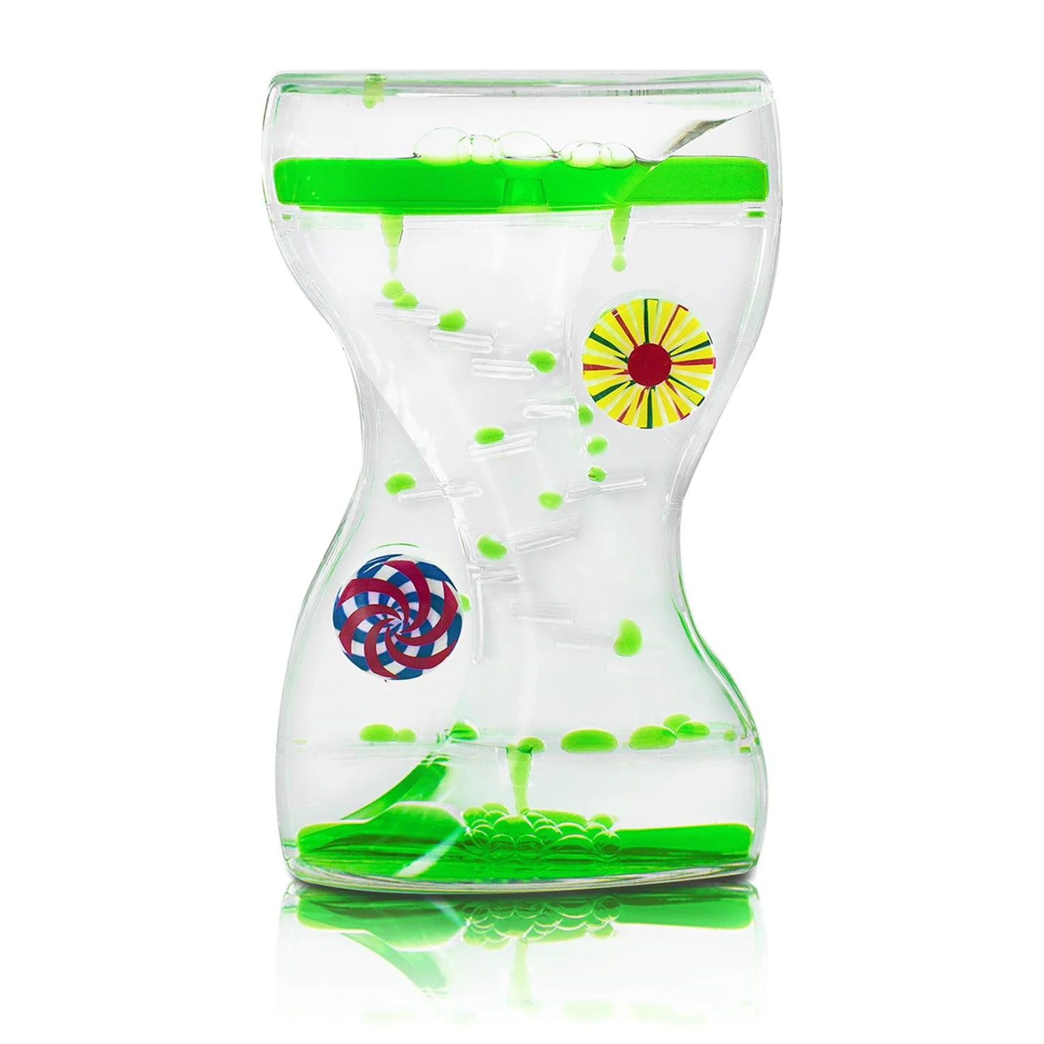 

Rotating Windmill Double Wheel Pressure Reducing Oil Drop Pressure Reducing Toy, Creative Home Liquid Decoration