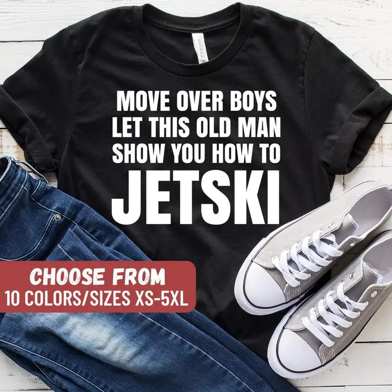 Funny Jet Ski Jet Skiing Gift T-Shirt