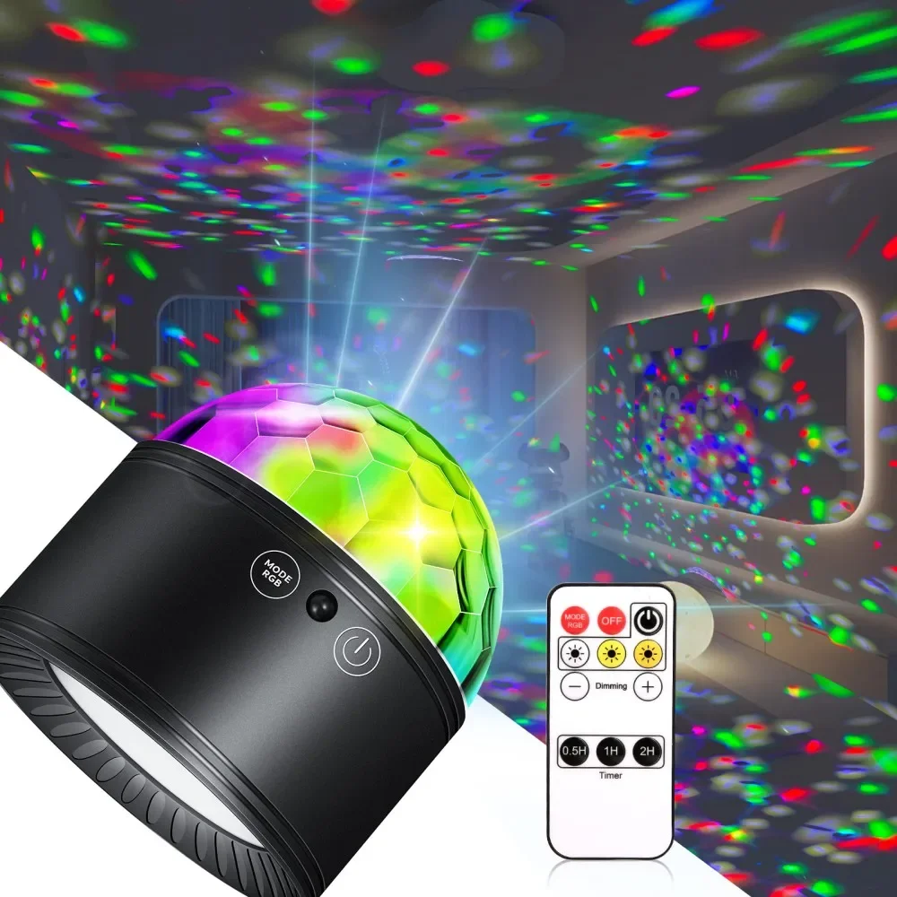 

Atmosphere Night Light With remote control Adjustable LED Wall Lamp Colorful projection lamp Party Bar Christmas Party Light