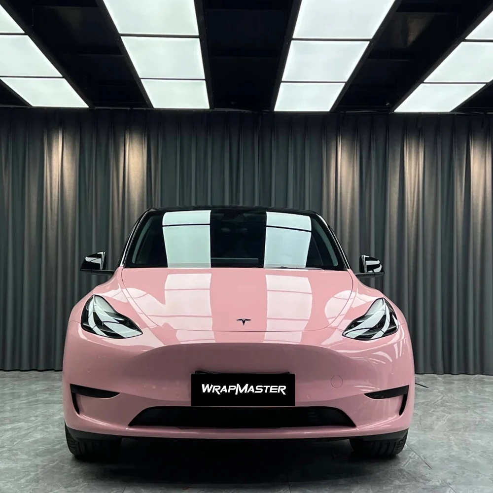 

Wrapmaster Self Healing PET Magic Pink Purple Car Body Vinyl Wrap Automotive Wrap Material