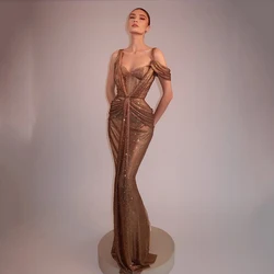 Thinyfull Sexy Mermaid Prom Evening Dresses 2025 Sweetheart Floor Length Night Party Dress Formal Cocktail Prom Gowns Customized
