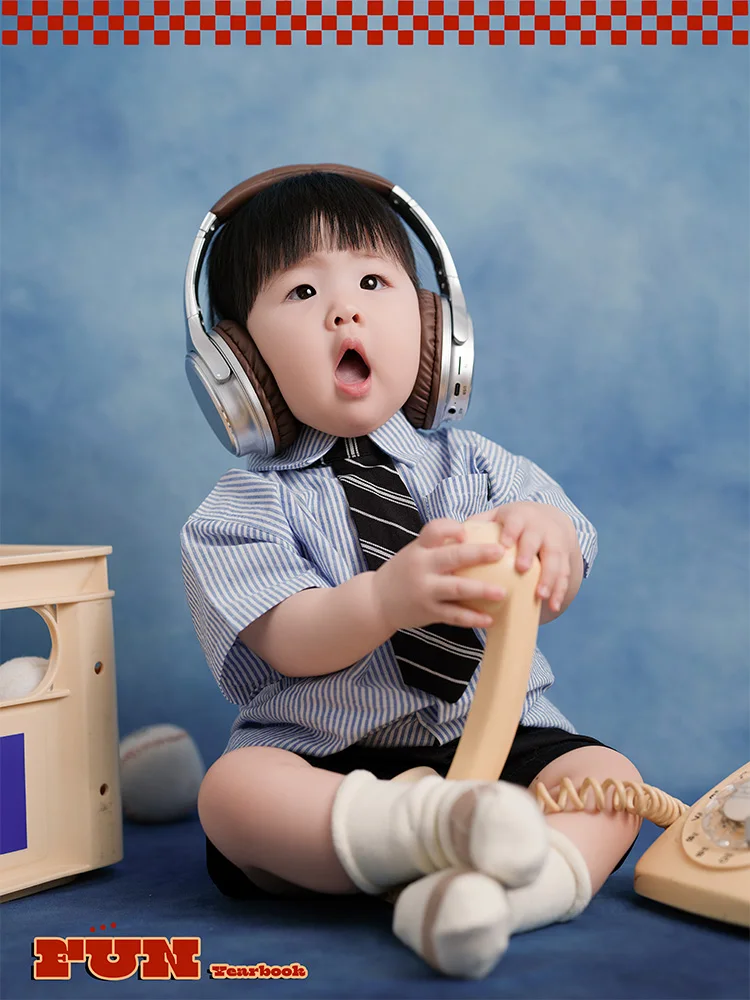 1 Years Baby Boy Costume Striped Shirt Shorts Baseball Cap Photography Outfits Studio Girl Baseball Sports Shooting Theme Props