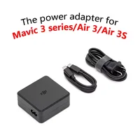 Accesorio Original Cargador Mavic 3 de 100W Adecuado o DJI Mavic Serie 3 Air3/Air 3S Adaptador de corriente de carga rápida