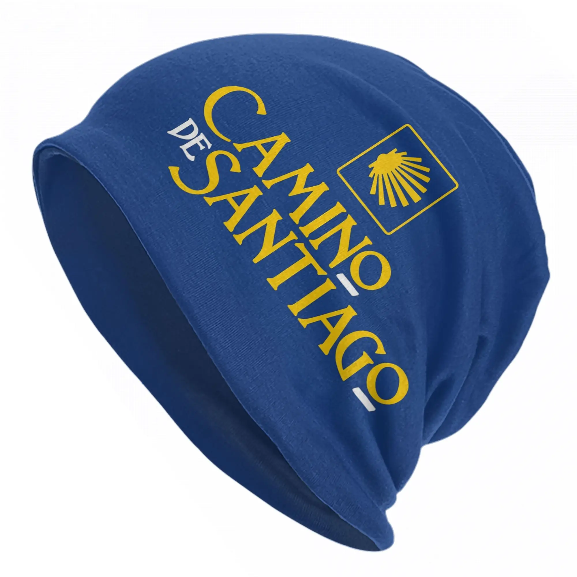 Camino De Santiago Skullies Beanies Hats Shells Hip Hop Men Women Outdoor Cap Warm Dual-use Bonnet Hats