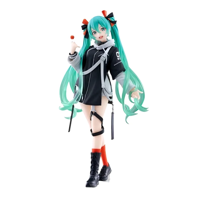 In Stock Original Taito Vocaloid Hatsune Miku Action Figure Collection 22Cm Anime Kawaii Doll Model Collectible Toys