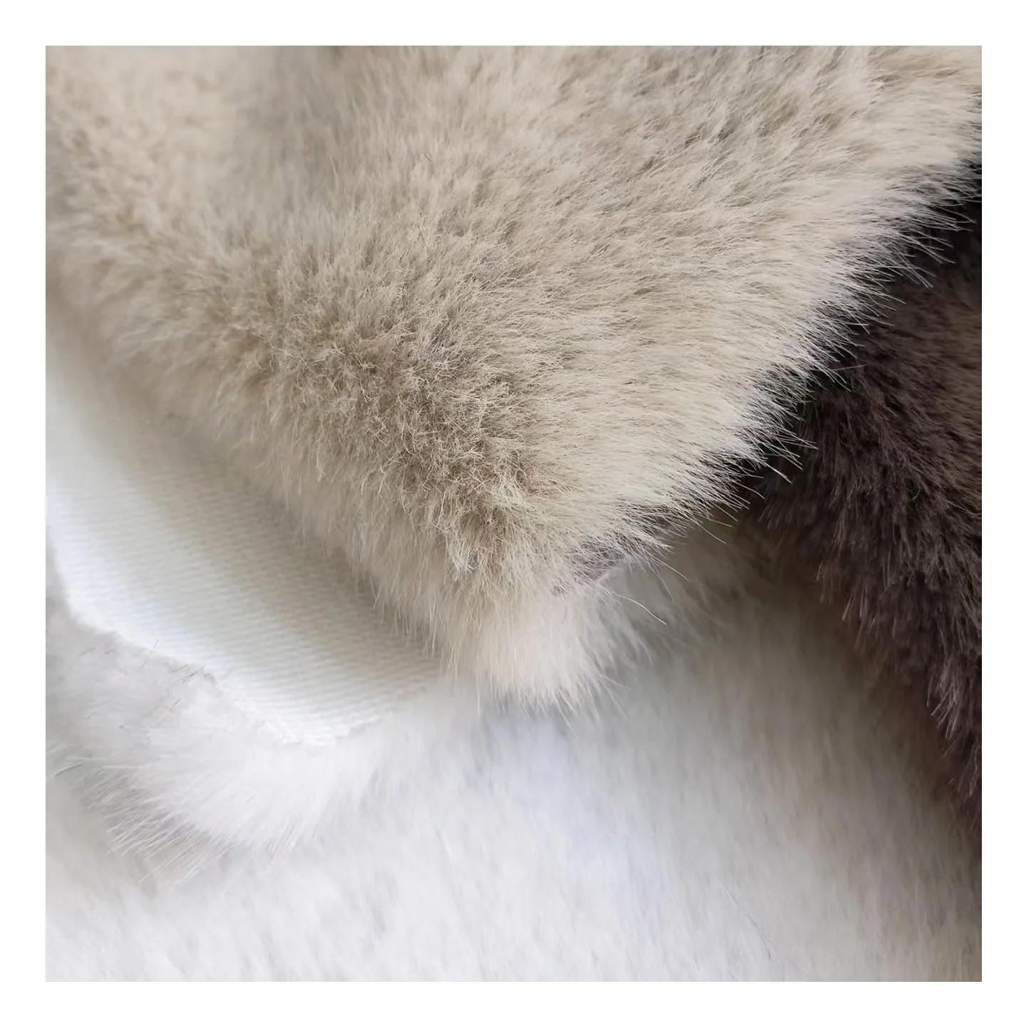 

1CM Thickness Imitation Mink Fur Artificial Fur for Scarf Outerwears Warm and Comfortable Bed set DIY Creation Sewing Fabric