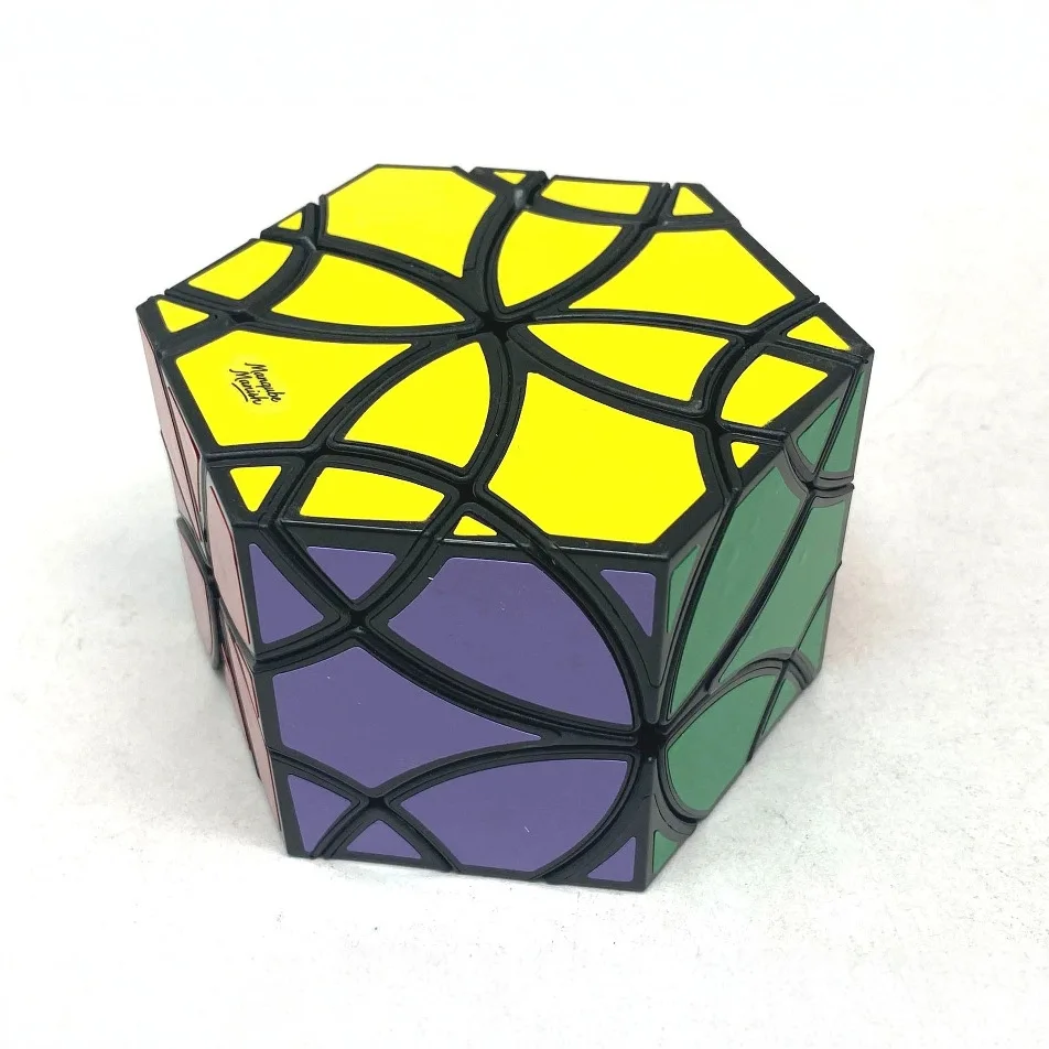 Calvin's  Puzzle CUbe Hexagonal Curvy Copter Cube  Toys for Kids