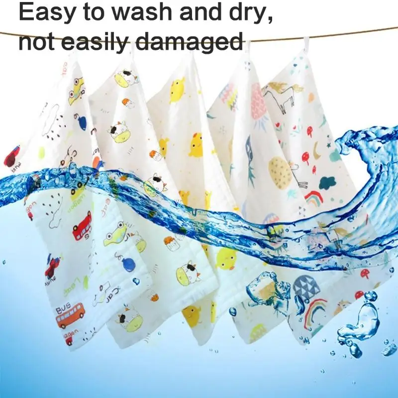 A0KE Premium Gauze Baby Washcloths Super Soft Towels for Bath Time and Everyday Cleaning Face Cloth for Washing Face