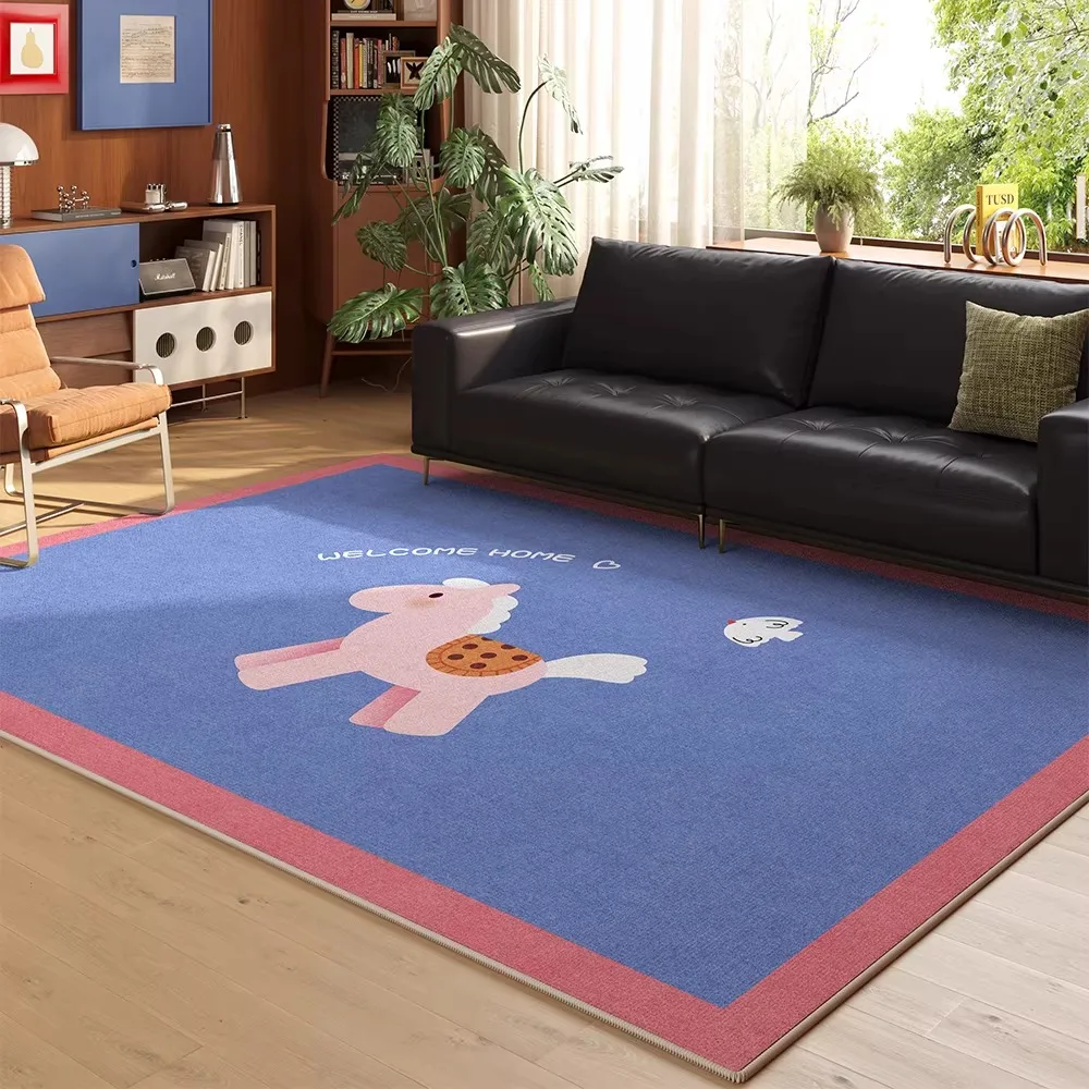 

Cartoon Pony Carpet Living Room Large Area Mats Home Decoration Rugs for Bedroom Bedside Floor Mat 러그 Tapete Sala Alfombra Salón
