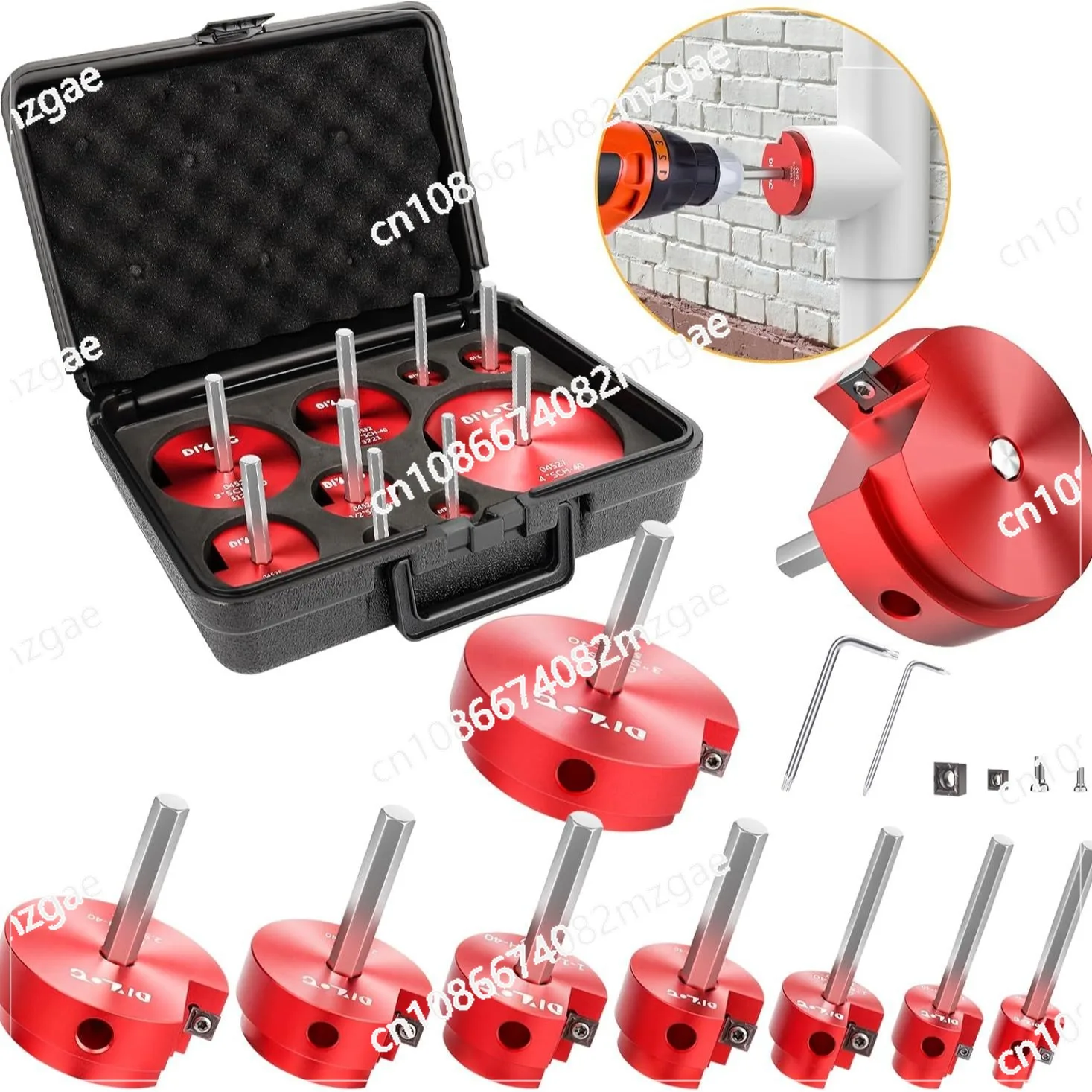 

PVC pipe reamer reamer