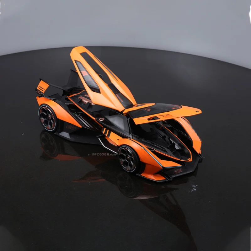 Maisto 1:18 Lamborghini V12 Concept Car Model Alloy Diecast Simulation Exquisite Interior Design Vehicle Collection Toys Gifts