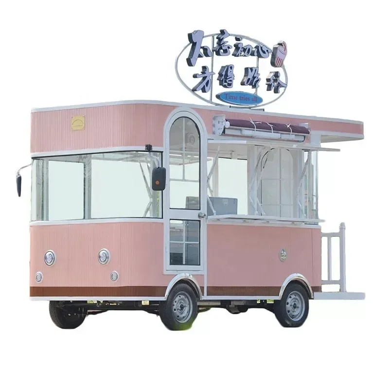 Popular and High Efficiency Mobile Food Vending Van for Sale