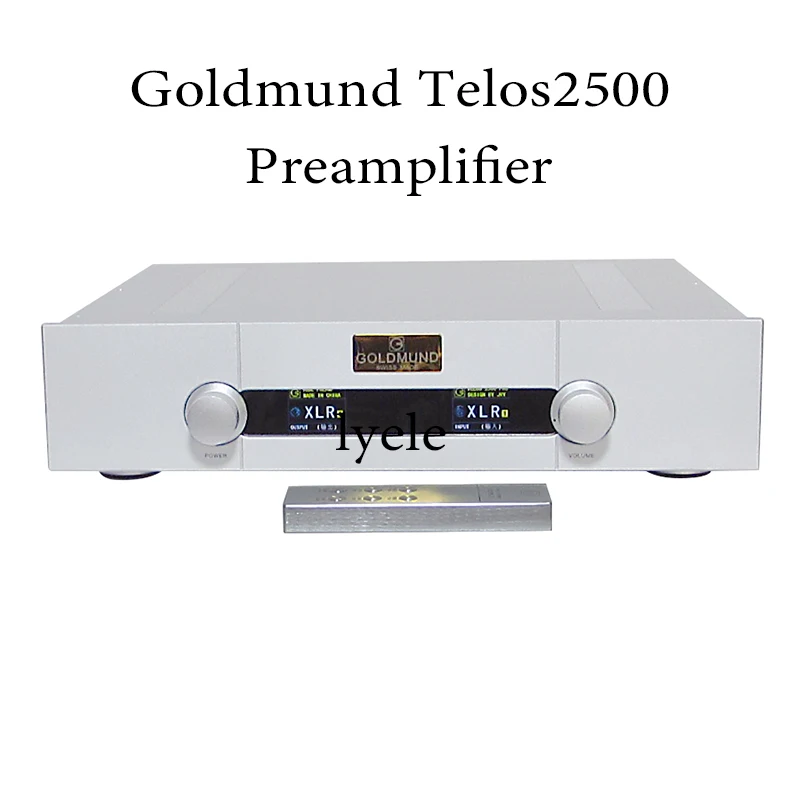 Reference Goldmund Telos 2500 Preamplifier Class A Fully Balanced HiFi High End Home Audio Sound Amplifier with Remote