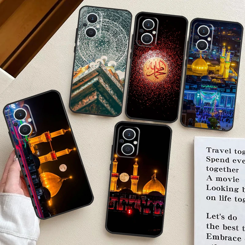 Islam Shrine Najaf Karbala Funda For OPPO Reno 8 Lite 8T 4Z 5Z 4 5 6 7 10 Pro OPPO Find X3 Neo X2 X5 Lite X6 Pro Case