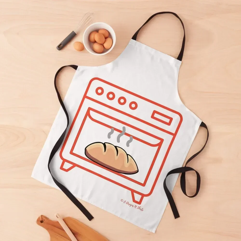 

Bun in the oven Apron christmas decoration Women Kitchen Apron