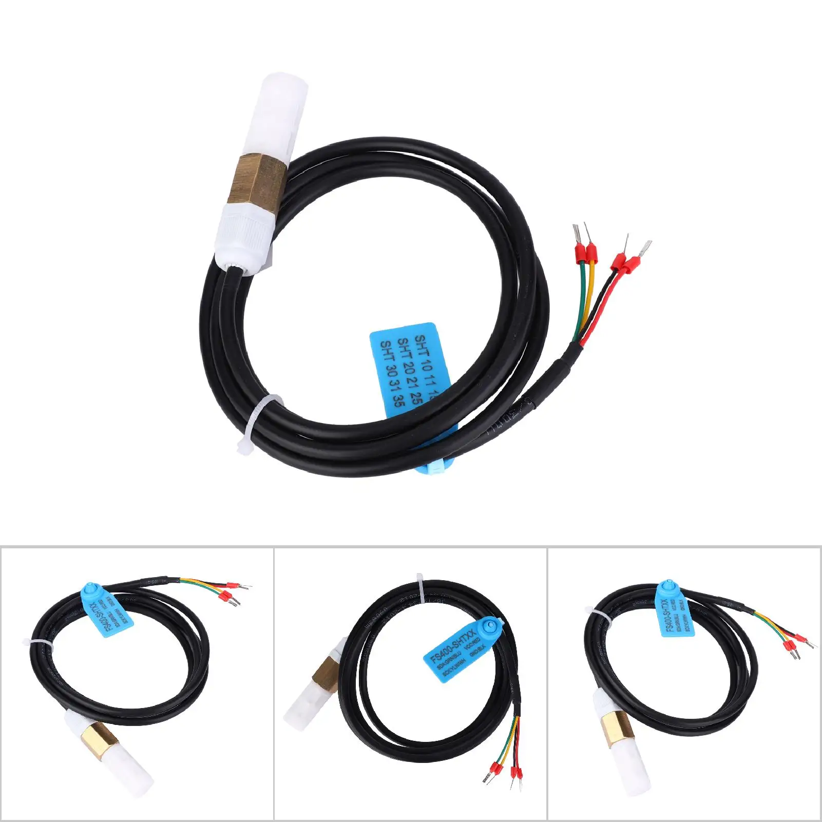 Cyfrowy czujnik temperatury i wilgotności z miedzianą obudową z tworzywa sztucznego o wysokiej dokładności do pomiaru temperatury gleby FS400-SHT3X