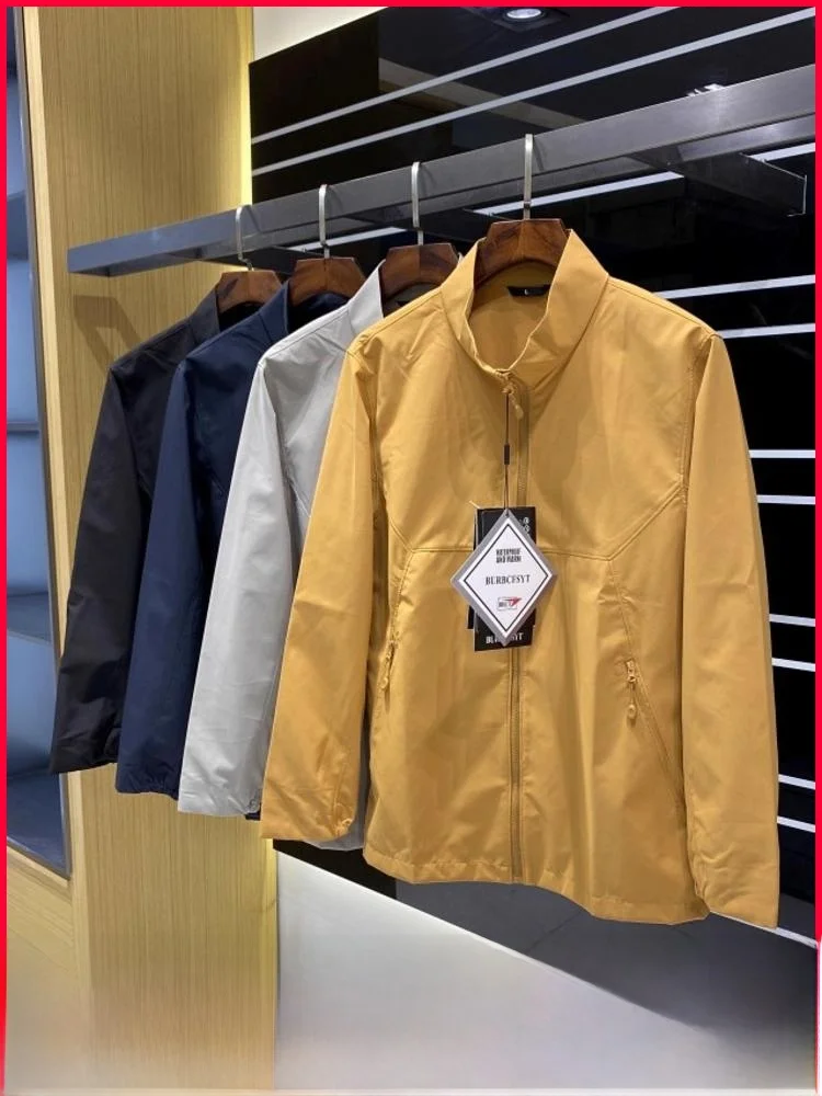 

Lightweight Breathable Outdoor Jaet Stand Collar Windproof Water Repellent Men's Women's Faionable Autumn New Arrival