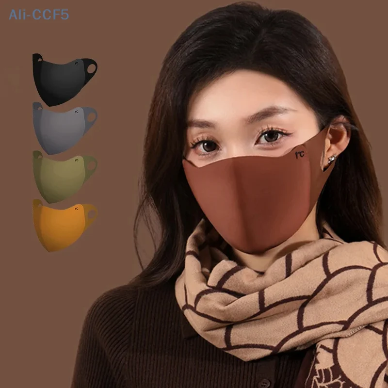 Autumn And Winter Warm Cycling Maillard Mask Protective Windproof Washable Waterproof Cold-proof Mask Outdoors Sport Mask