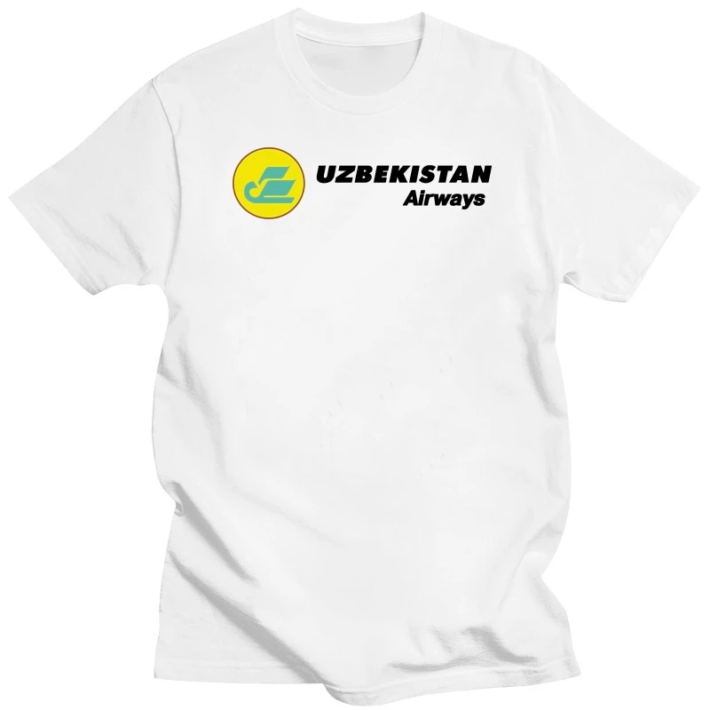 Uzbekistan Airways Retro Logo Uzbekistani Airline T-Shirt(1)