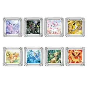 Pokémon Eevee keycap single cartoon 2D cross-axis mechanical keyboard creative personalized transparent PC keycap