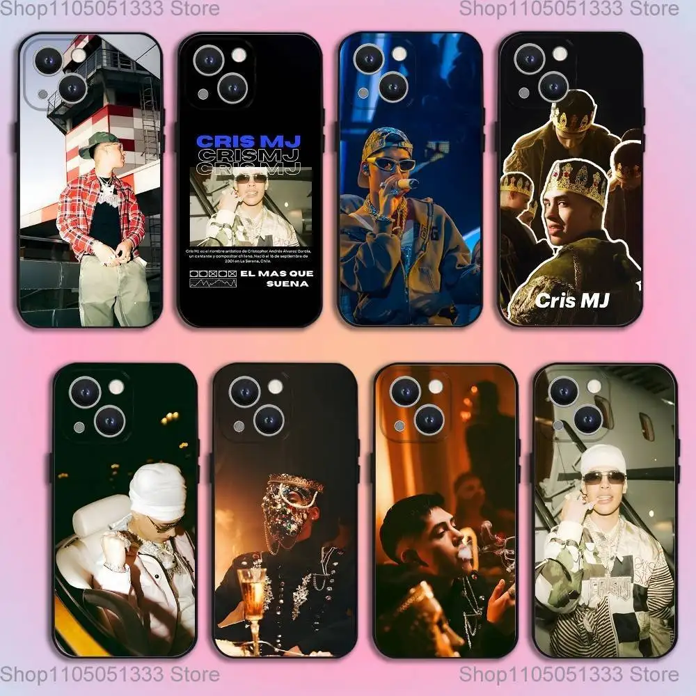 

C-Cris Mj Apocalipsis_S Phone Case For iPhone 16,15,14,13,12,11,Pro,XS,Max,XR,Plus,E,SE4,Mini Black Soft Cover