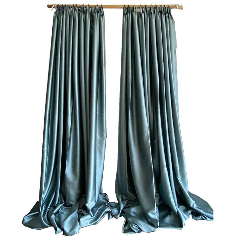 Modern Monochromatic Curtains for Living Room, Kitchen, Bedroom, High-shading Precision Curtain, home Window Door, Custom