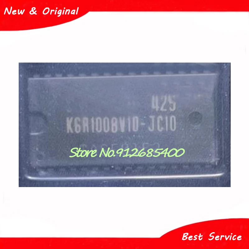 

10 Pcs/Lot K6R1008V1D-JC10 SOJ32 New and Original In Stock