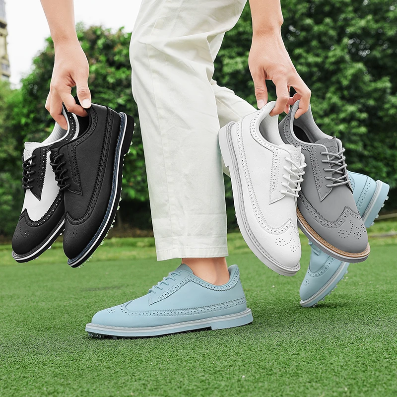 2026 Professional Spikeless Golf Shoes Luxury Golf Footwears Comfortable Walking Sneakers