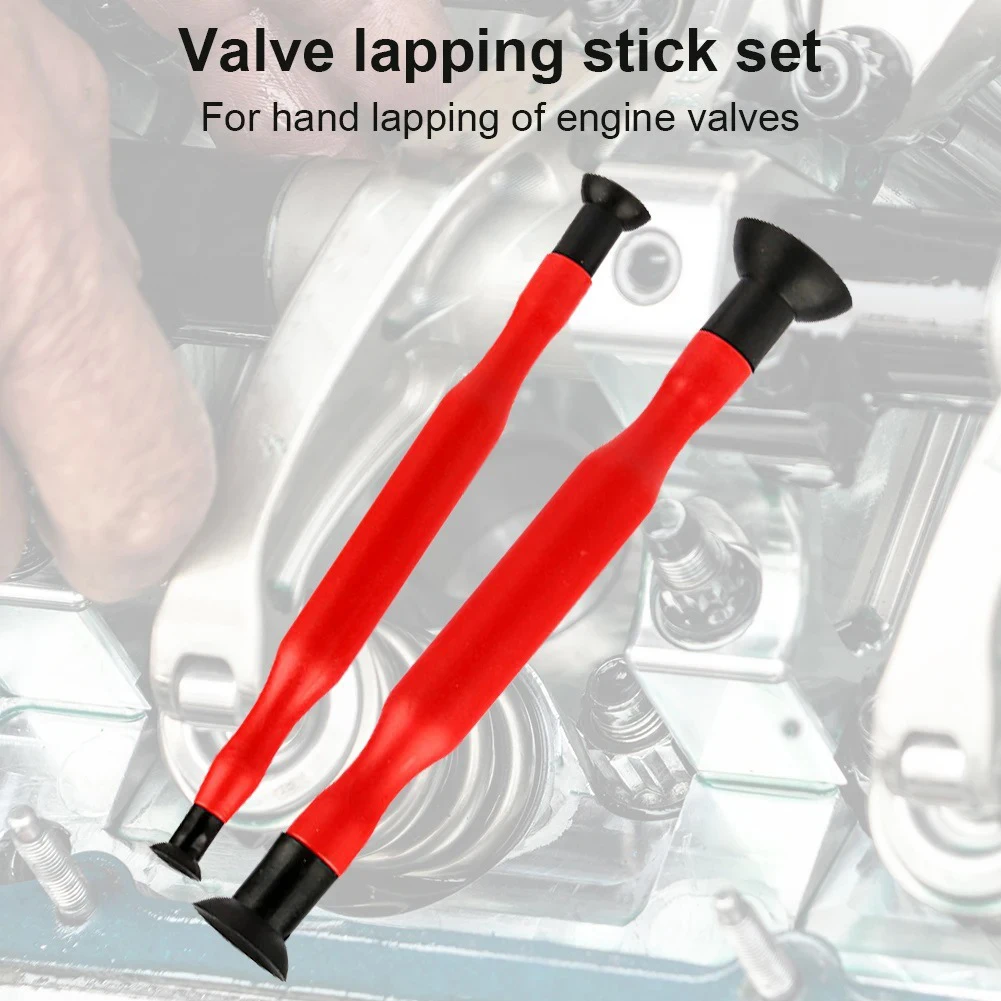 Valve Lapping Tool Cylinder Engine Valves For Engine Repair for versatile Grinding Tool Brand New Product Wooden Handle