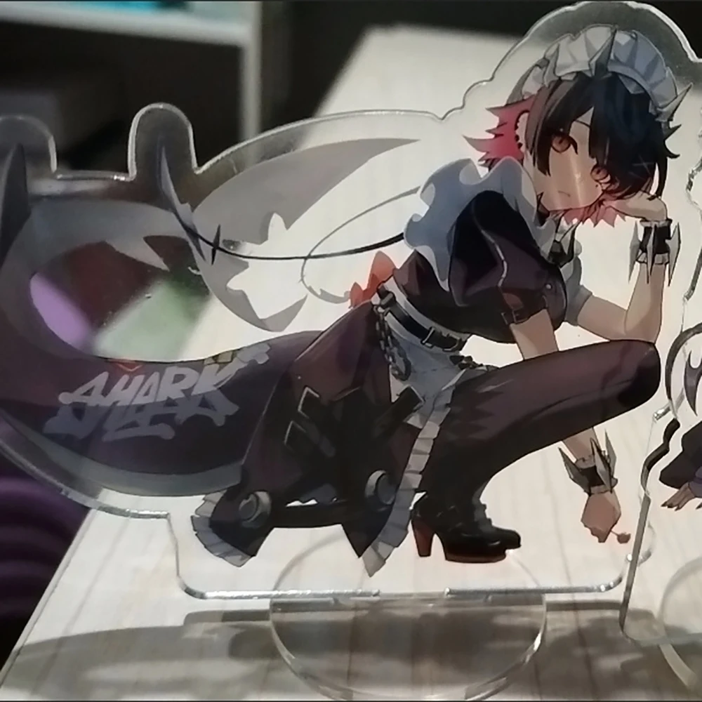 New Hot Game Zenless Zone Zero Keychains Cosplay Desk Decor Toy Single sided Acrylic Figure Ellen Joe Collection Gift