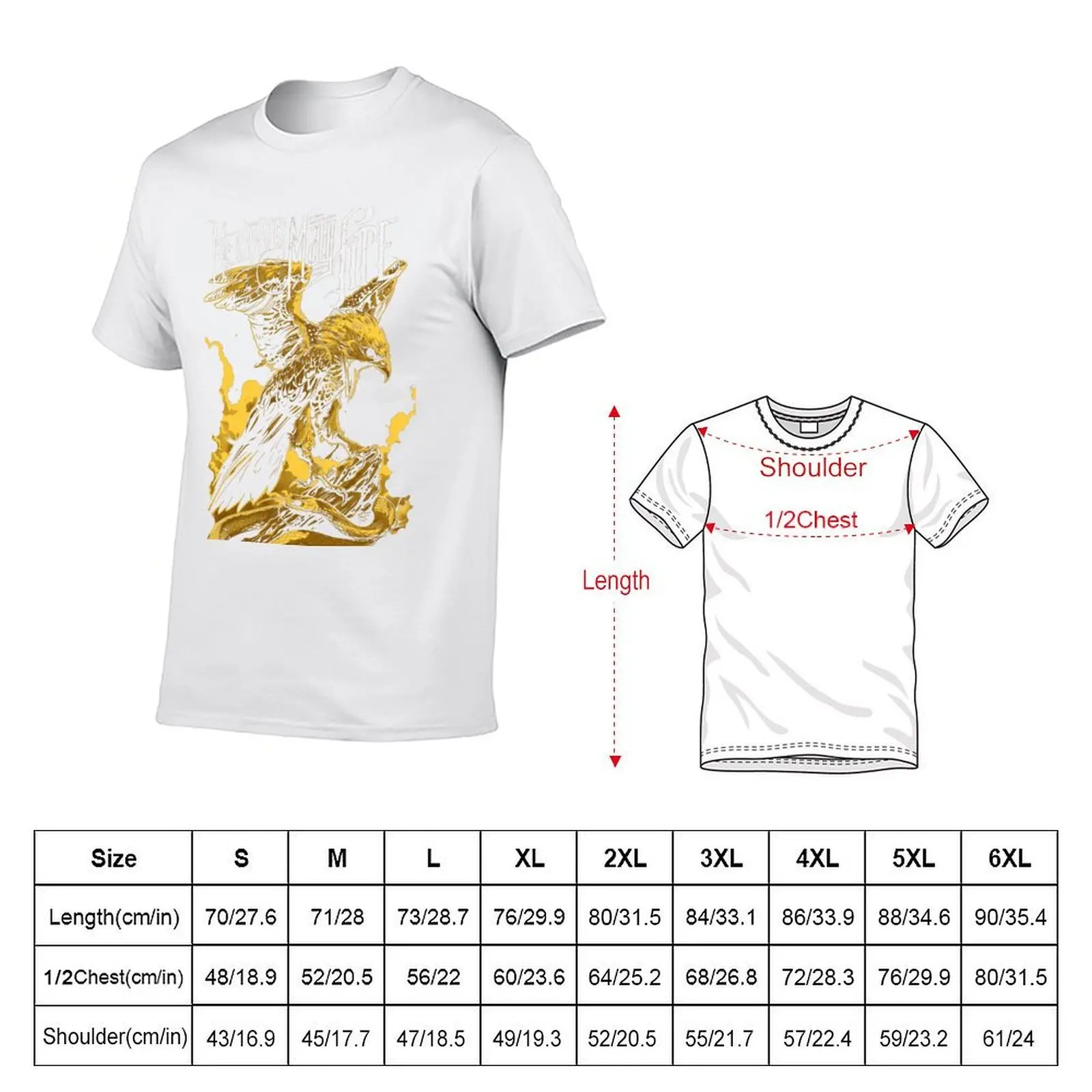 MEMPHIS MAY FIRE - HAWK T-Shirt funny t shirts dark humor t shirts for man cotton funny T-Shirt