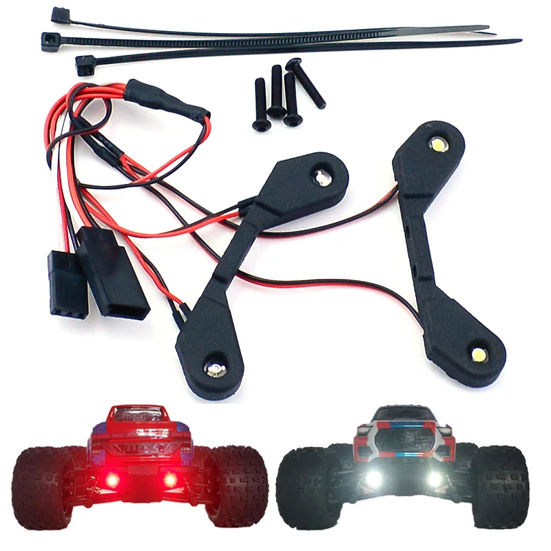 For 1/18 ARRMA GRANITE GROM MEGA LED Monster Truck 5V Front and Rear Lighting System Upgrade Lamp