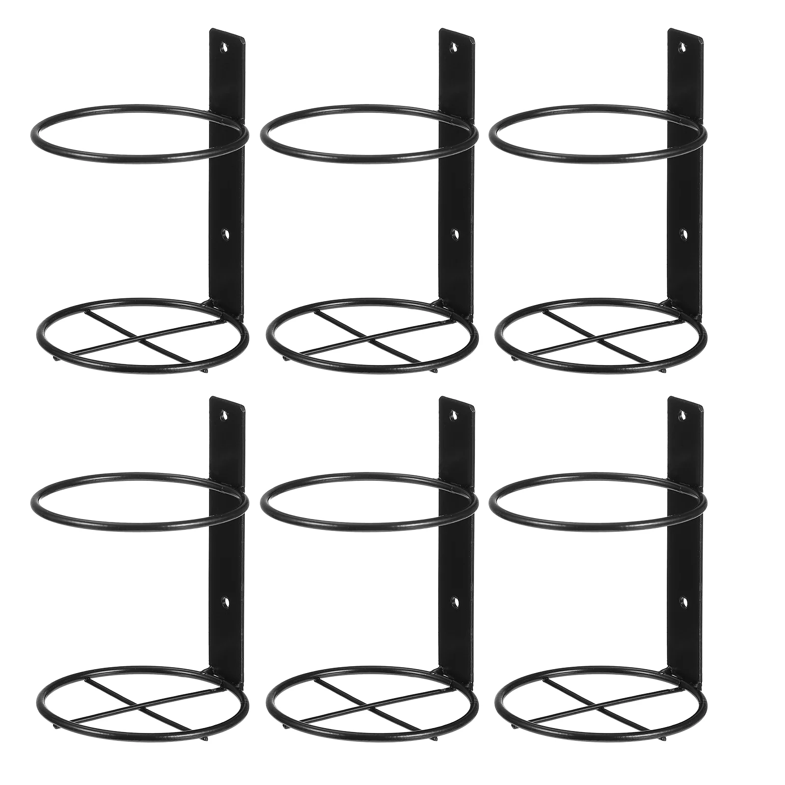 

6 Pcs Storage Racks Shelves Iron Holder Decorate Stand