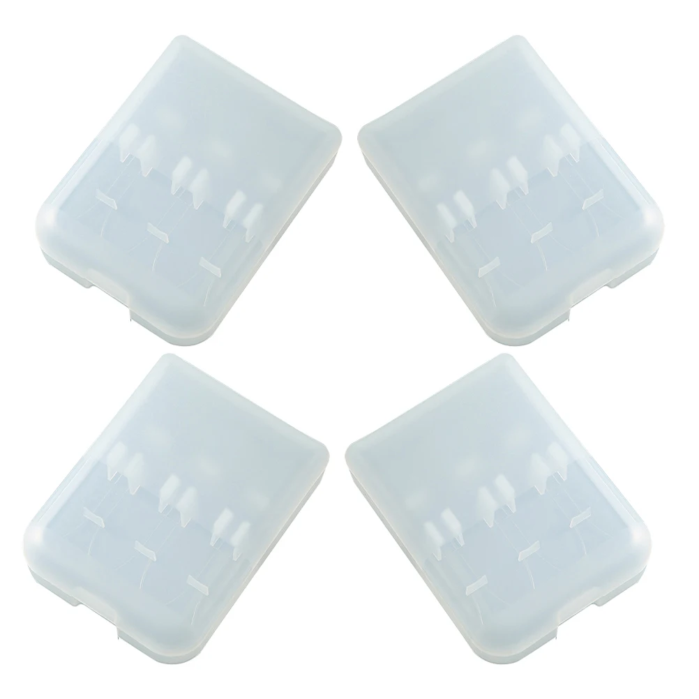 

4 Pcs Toothbrush Head Storage Box Portable Case for Electric Brush Heads Travel Holder Mini Item Storage Oral Care Supply