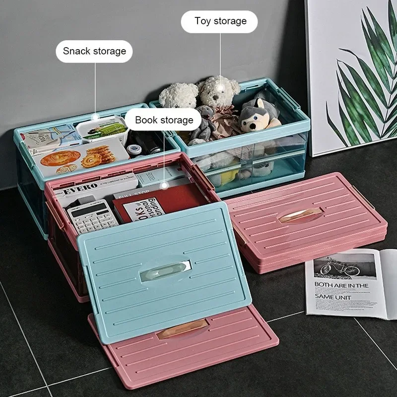 

Household Transparent Storage Box Car Trunk Suitable For Grocery Storage Portable And Easy To Use
