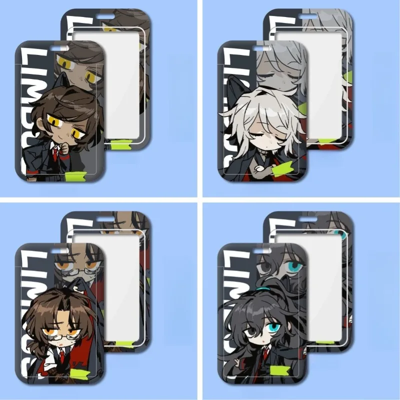 Hot Game Limbus Company Series Trend Card Holder Cartoon Game Character Creativity Cute HD Printing Card Protector Sleeve