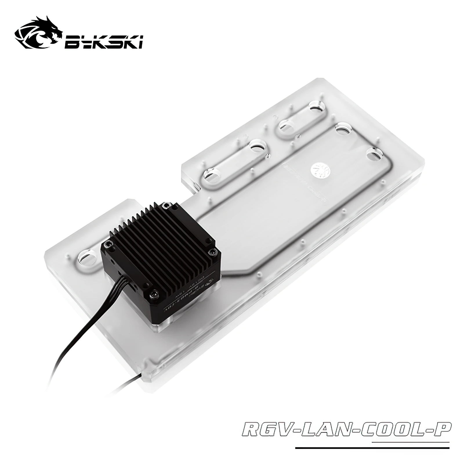 Kit di raffreddamento ad acqua per piastra distro Bykski per custodia del telaio LianLi LANCOOL CPU GPU RGB RGV-LAN-COOL-P