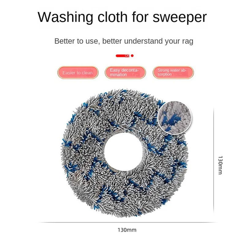 ملحقات بديلة من TAIGH قطع غيار روبوت بلاستيكي لملحقات Ecovacs Deebot X1 OMNI / T10 OMNI #6