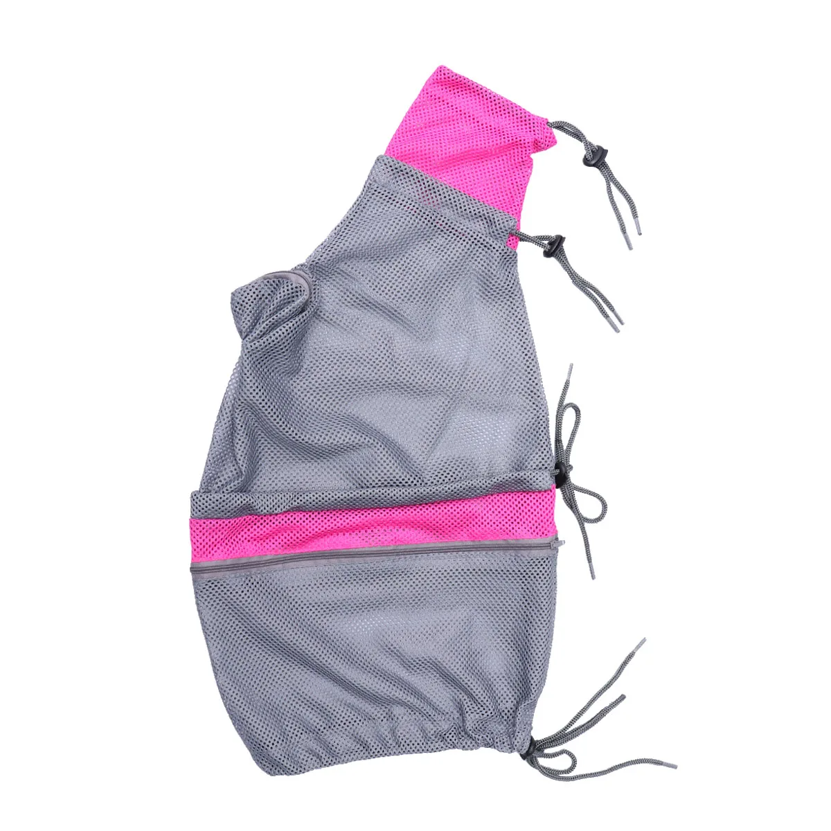 

Adjustable Grooming 5 Pull Rope Mesh Bathing Double Layer Cat Washing Bag For Bathing Nail Trimming Injections Ear Eye