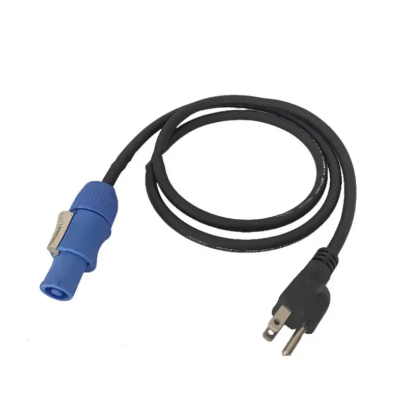 3Pin 1.2M Power Plug Power Connect Cable For Stage Light LED Beam Par Can Moving Head DMX512 Light Event Show